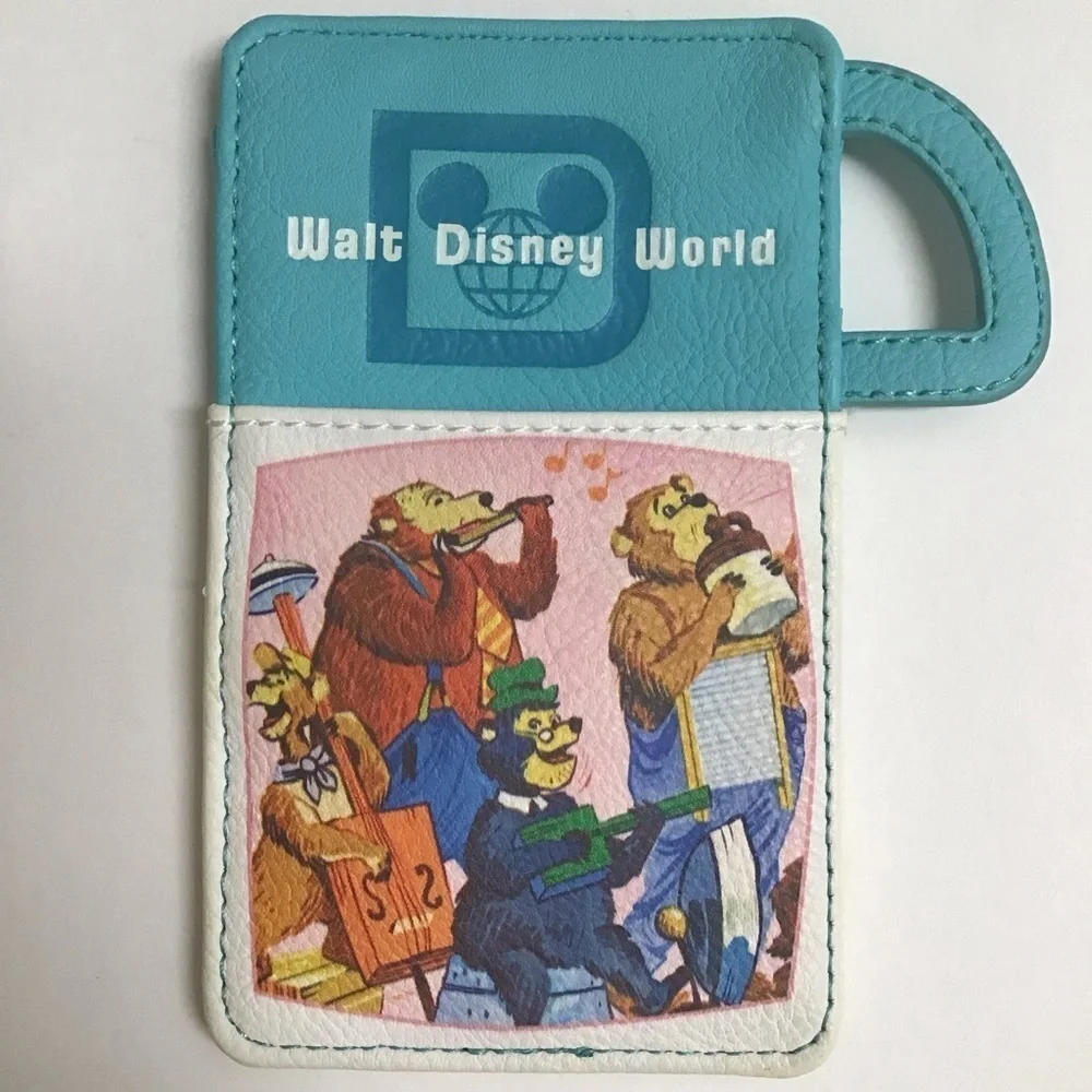 Disney Loungefly 50th Anniversary Vault Collection Retro Thermos Card Holder